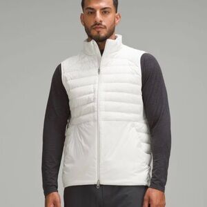Lululemon Down For It All Vest, Bone, Size L